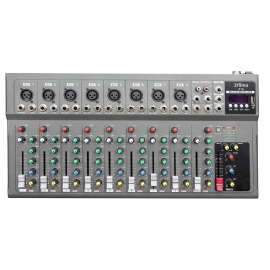 10 Channel Professional Audio Mixer Sound Board Console