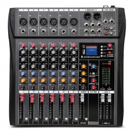 audio mixer 6 channel