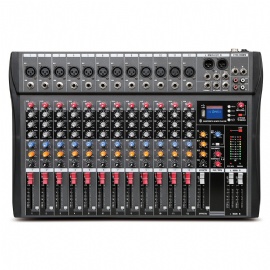 12 channel audio mixer sound board with bluetooth